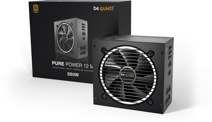 Блок живлення be quiet! Pure Power 12 M 550W (BN341)  Фото №5
