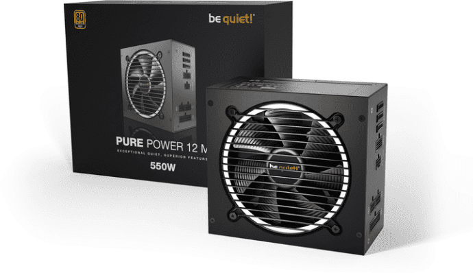 Блок питания be quiet! Pure Power 12M 550W (BN341)  Фото №5