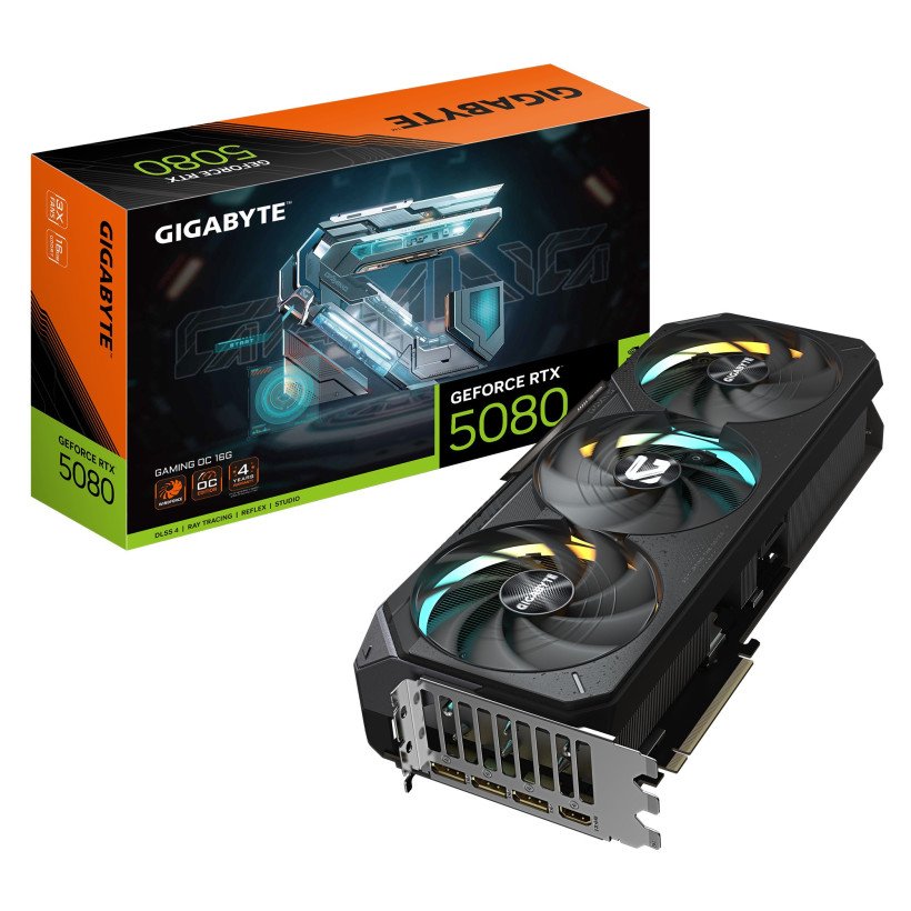 Видеокарта GIGABYTE GeForce RTX 5080 GAMING OC 16G (GV-N5080GAMING OC-16GD)  Фото №8
