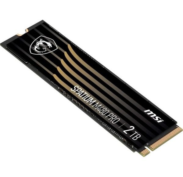 SSD накопитель MSI Spatium M480 Pro 2TB (S78-440Q600-P83)  Фото №1