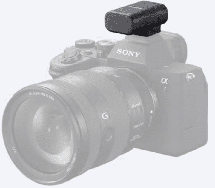 Мікрофон для стрімінгу, подкастів/ для фотокамери/ для смартфону Sony ECM-S1 (ECMW2BT.CE7) (ECMS1.CE7)  Фото №2