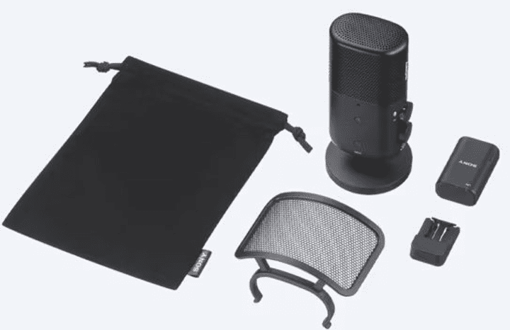 Мікрофон для стрімінгу, подкастів/ для фотокамери/ для смартфону Sony ECM-S1 (ECMW2BT.CE7) (ECMS1.CE7)  Фото №7