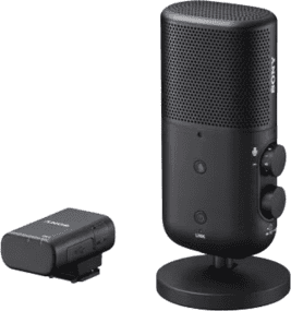Микрофон для стриминга, подкастов/ для фотокамеры/ для смартфона Sony ECM-S1 (ECMW2BT.CE7) (ECMS1.CE7)