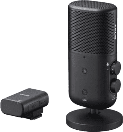 Мікрофон для стрімінгу, подкастів/ для фотокамери/ для смартфону Sony ECM-S1 (ECMW2BT.CE7) (ECMS1.CE7)