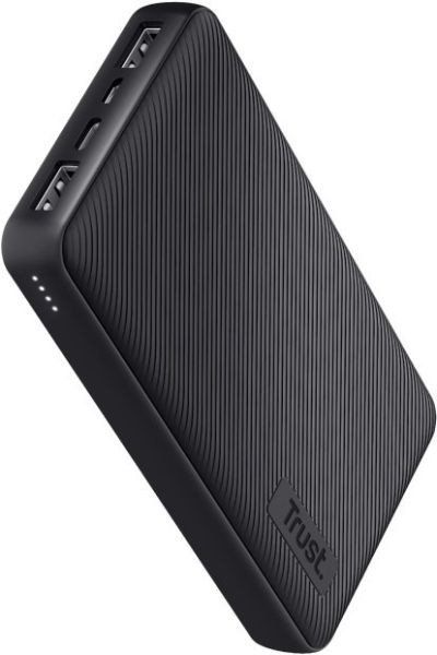 Зовнішній акумулятор (павербанк) Trust Primo 15000 mAh ECO Black (24677) (24677_TRUST)
