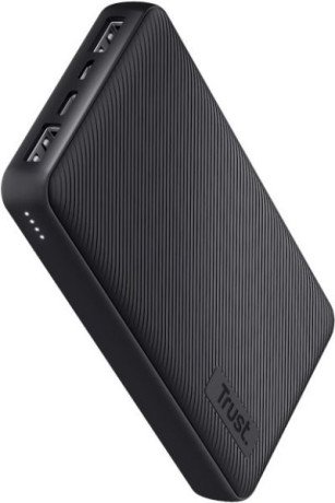 Зовнішній акумулятор (павербанк) Trust Primo 15000 mAh ECO Black (24677) (24677_TRUST)  Фото №0