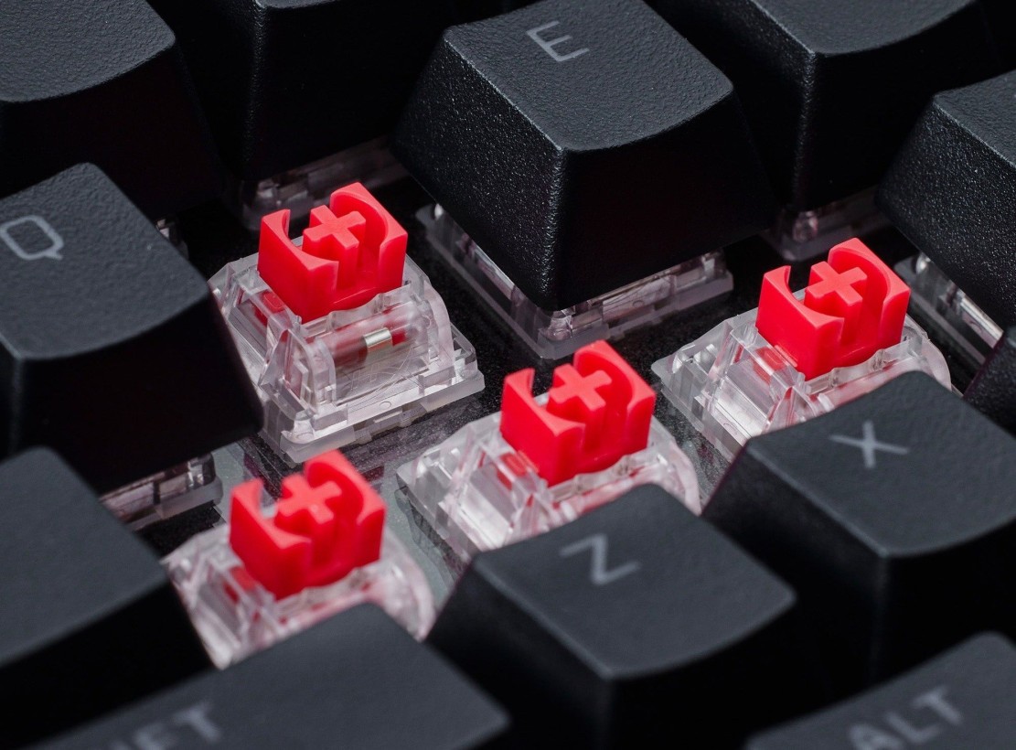 Клавиатура HyperX Alloy Rise 75 PBT HX Red USB Black (7G7A4AA)  Фото №3