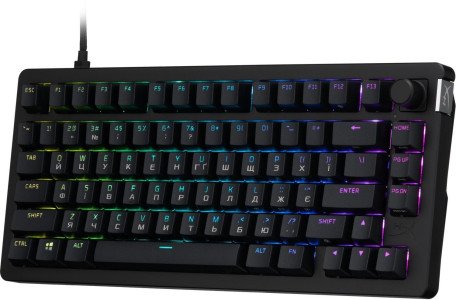 Клавіатура HyperX Alloy Rise 75 PBT HX Red USB Black (7G7A4AA)  Фото №2