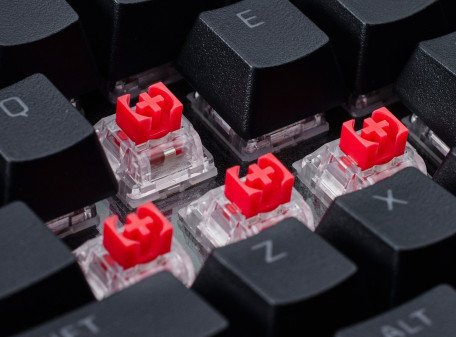 Клавіатура HyperX Alloy Rise 75 PBT HX Red USB Black (7G7A4AA)  Фото №3