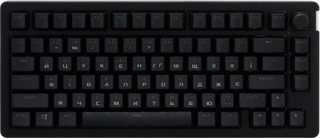 Клавіатура HyperX Alloy Rise 75 PBT HX Red USB Black (7G7A4AA)  Фото №10