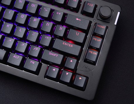 Клавіатура HyperX Alloy Rise 75 PBT HX Red USB Black (7G7A4AA)  Фото №13