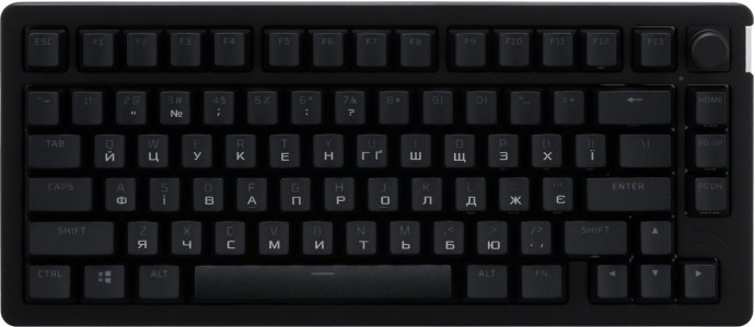 Клавиатура HyperX Alloy Rise 75 PBT HX Red USB Black (7G7A4AA)  Фото №10