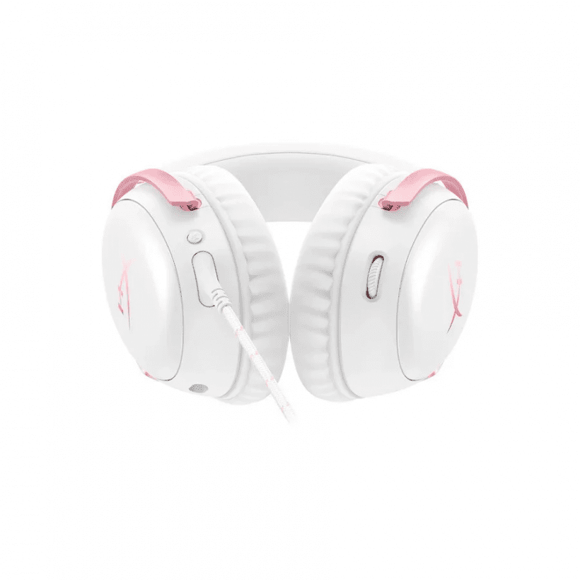 Наушники с микрофоном HyperX Cloud III White/Pink (9W1Q4AA)  Фото №3