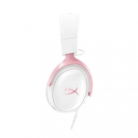 Наушники с микрофоном HyperX Cloud III White/Pink (9W1Q4AA)  Фото №1