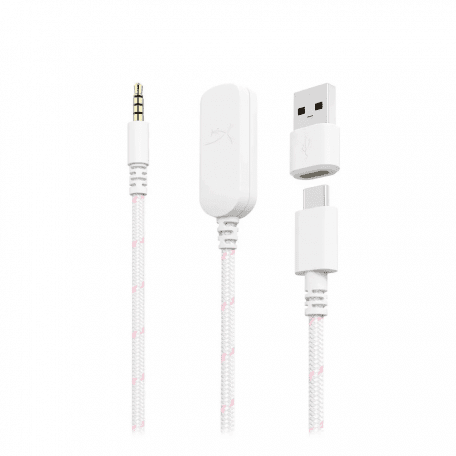 Наушники с микрофоном HyperX Cloud III White/Pink (9W1Q4AA)  Фото №2
