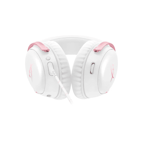 Навушники з мікрофоном HyperX Cloud III White/Pink (9W1Q4AA)  Фото №3