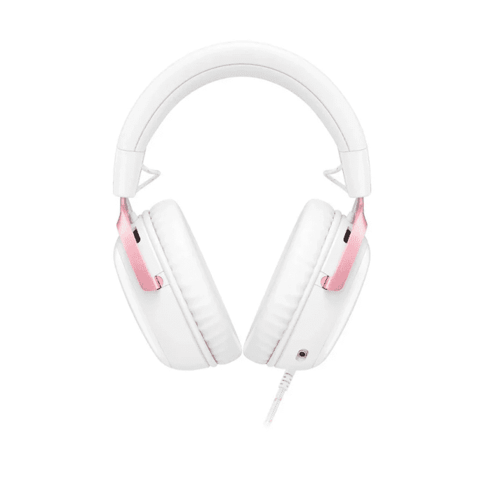 Наушники с микрофоном HyperX Cloud III White/Pink (9W1Q4AA)