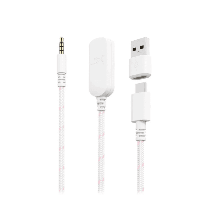 Наушники с микрофоном HyperX Cloud III White/Pink (9W1Q4AA)  Фото №2