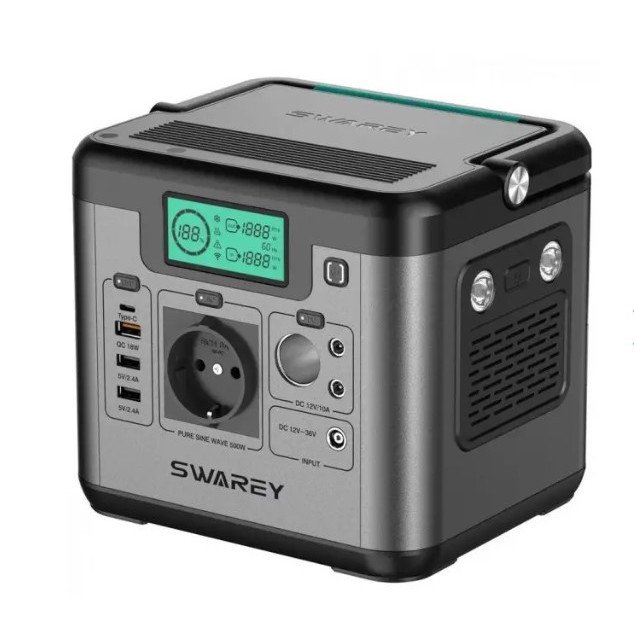 Зарядная станция Swarey S500 (144000mAh 500W)