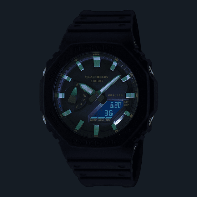 Мужские часы Casio GA-2100RC-1AER  Фото №1