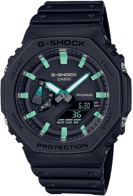 Чоловічий годинник Casio GA-2100RC-1AER