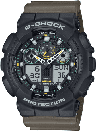 Мужские часы Casio G-SHOCK Classic GA-100TU-1A3ER