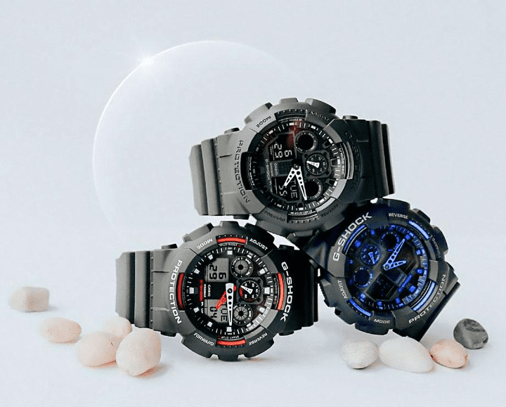Мужские часы Casio G-Shock GA-100-1A1ER  Фото №6