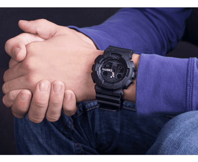 Чоловічий годинник Casio G-Shock GA-100-1A1ER  Фото №4