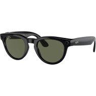 Смарт-окуляри Ray-Ban Meta Headliner Large - Shiny Black / G-15 Green (RW4009F 601/71 51-23) Смарт-окуляри Ray-Ban Meta Headliner Large - Shiny Black / G-15 Green (RW4009F 601/71 51-23)