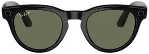 Смарт-очки Ray-Ban Meta Headliner Large - Shiny Black / G-15 Green (RW4009F 601/71 51-23)