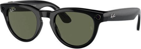 Смарт-окуляри Ray-Ban Meta Headliner Large - Shiny Black / G-15 Green (RW4009F 601/71 51-23)  Фото №1