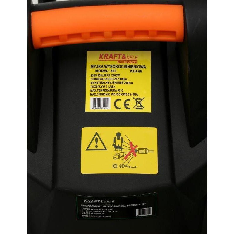 Мінімийка високого тиску Kraft&amp;Dele KD446  Фото №8