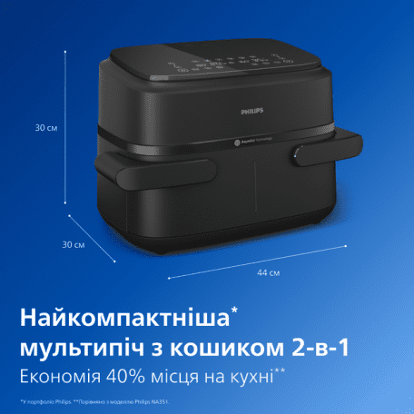 Мультипечь (аэрофритюрница) Philips NA150/00  Фото №6