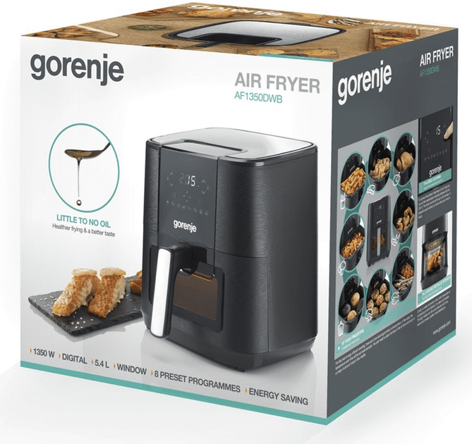 Мультипіч (аерофритюрниця) Gorenje AF1350DWB  Фото №11