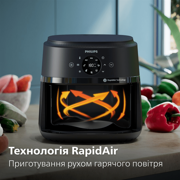 Мультипечь (аэрофритюрница) Philips Airfryer NA231/00  Фото №2
