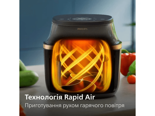Мультипіч (аерофритюрниця) Philips Ovi NA332/00  Фото №6