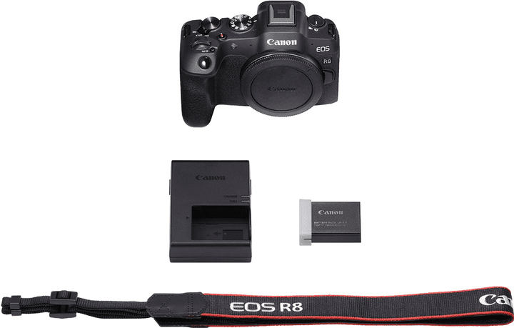 Бездзеркальний фотоапарат Canon EOS R8 Body + Mount Adapter EF-EOS R  Фото №6