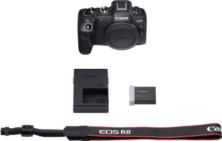 Бездзеркальний фотоапарат Canon EOS R8 Body + Mount Adapter EF-EOS R  Фото №6