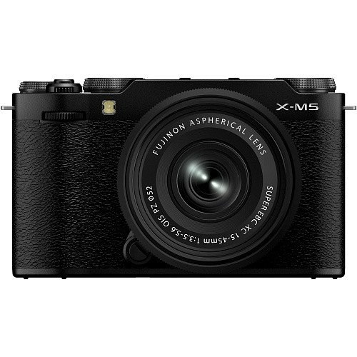 Беззеркальный фотоаппарат Fujifilm X-M5 kit XC 15-45mm f/3,5-5,6 OIS PZ Black