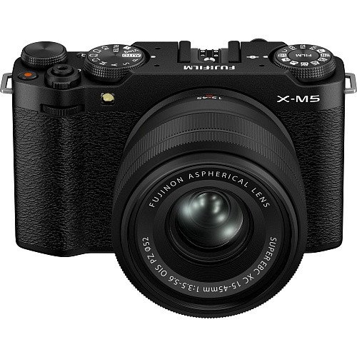Беззеркальный фотоаппарат Fujifilm X-M5 kit XC 15-45mm f/3,5-5,6 OIS PZ Black  Фото №0