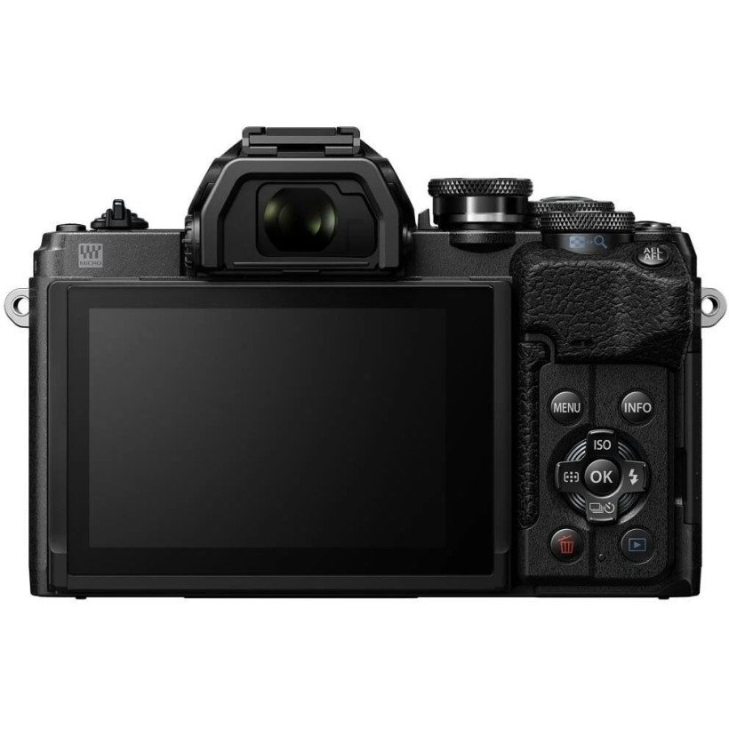 Бездзеркальний фотоапарат Olympus OM-D E-M10 Mark IV kit (14-42mm) Black  Фото №1