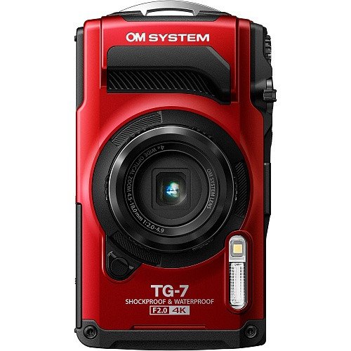 Компактний фотоапарат Olympus Tough TG-7 Red (V110030RU000)  Фото №1