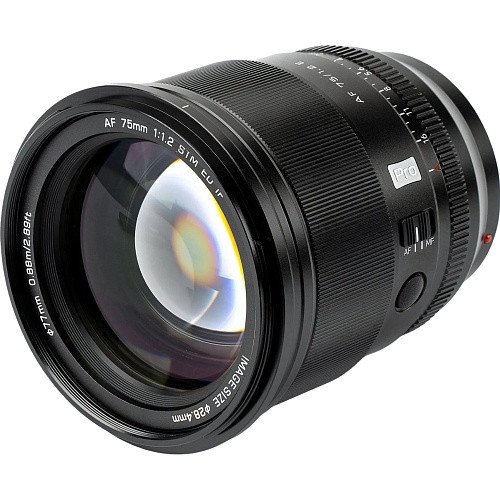 Длиннофокусный объектив Viltrox AF 75mm f/1,2 для Sony E-mount  Фото №0