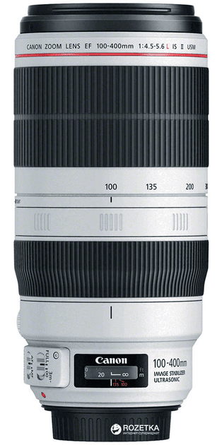 Длиннофокусный объектив Canon EF 100-400mm f/4,5-5,6L II IS USM (9524B005)  Фото №2