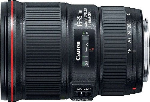 Широкоугольный объектив Canon EF 16-35mm f/4L IS USM (9518B005)  Фото №1
