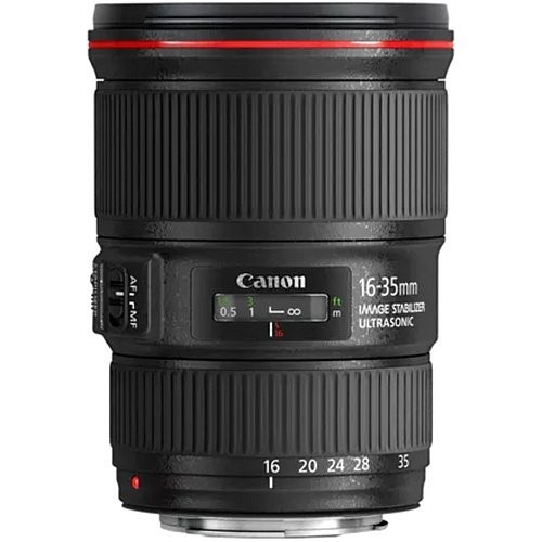 Широкоугольный объектив Canon EF 16-35mm f/4L IS USM (9518B005)  Фото №0