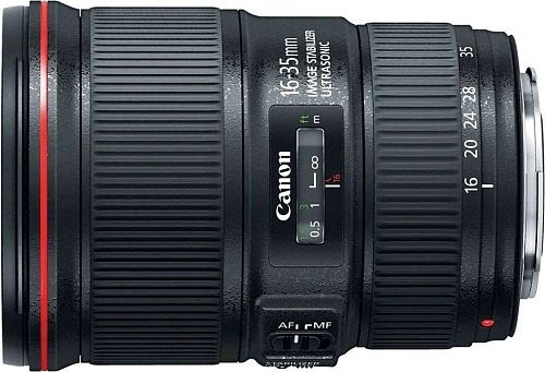 Широкоугольный объектив Canon EF 16-35mm f/4L IS USM (9518B005)  Фото №1