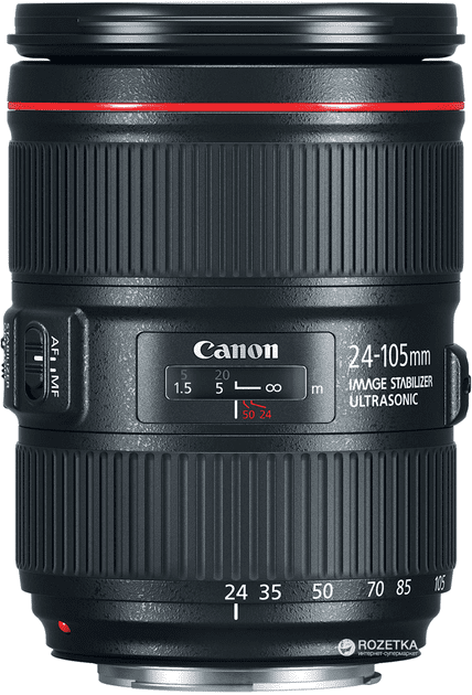 Универсальный объектив Canon EF 24-105mm f/4L II IS USM (1380C005)  Фото №0