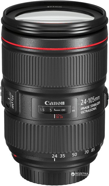 Универсальный объектив Canon EF 24-105mm f/4L II IS USM (1380C005)  Фото №3