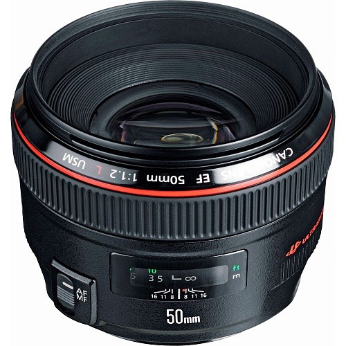 Стандартний об&#039;єктив Canon EF 50mm f/1,2L USM (1257B005)  Фото №0